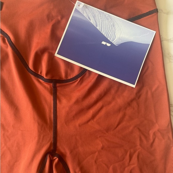 Matek Jerboa Short Size Large Taos Burnt Orange cropped legging Capri - Picture 5 of 6